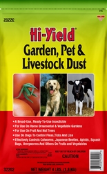 Hi-Yield Garden, Pet and Livestock Dust 4 lbs