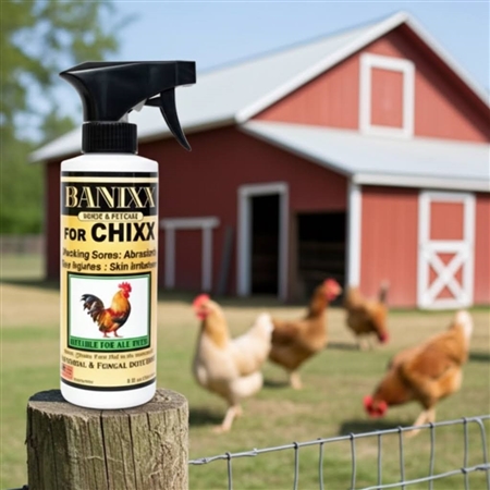 Banixx for CHIXX 8 oz pump poultry first-aid spray