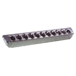 Little Giant Galvanized Slide Top Feeder 18 inch 9822 with individual feeding holes and removable top