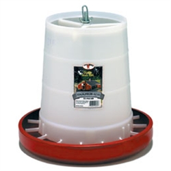 Little Giant 22 Lbs Plastic Adjustable Hanging Chicken Feeder
