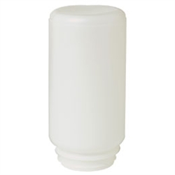 Transparent 1 quart poultry waterer jar #692 with screw-on design by Little Giant