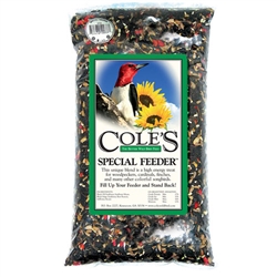 Coleâ€™s Special Feeder Bird Seed Mix bag with high-energy blended seed ingredients
