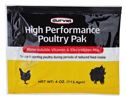 Durvet High Performance Poultry Pak 4 oz.
