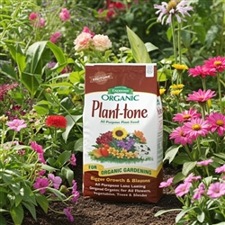 Plant-tone 5-3-3 all natural plant food bag with Bio-tone microbes for organic gardening