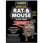 Retail packaging for Harris Rat and Mouse Glue Trap â€“ Super Size versioN