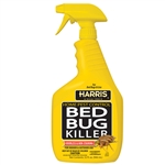 Harris Bed Bug Killer 32 oz trigger spray bottle â€“ odorless, non-staining insect killeR