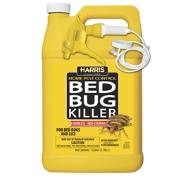 Harris Bed Bug Killer 128 oz gallon bottle with trigger spray for large-area treatment