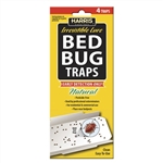 Harris Bed Bug Traps package showing non-toxic indoor pest monitoring traps