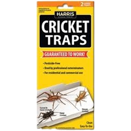 Harris Cricket Traps - Effective, Non-Toxic Cricket Detection and Control, Safe for Children and Pets, Available Online at Piedmont Farm and Garden Spartanburg SC