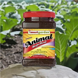 "I Must Garden Animal Repellent 2.5 Lb. - All-Natural, Effective Protection for Gardens, Available Online with from Piedmont Farm and Garden