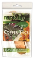 Luster Leaf Copper Plant Tags 4 in.