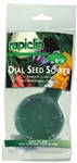 Luster Leaf Dial Garden Seed Sower 803 with red dial and seed compartment