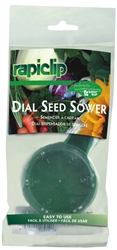 Luster Leaf Dial Garden Seed Sower 803 with red dial and seed compartment