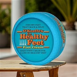 O'keeffe's For Healthy Feet 3.2 oz. unique formulation of moisturizing ingredients guaranteed to improve dry, cracked skin.