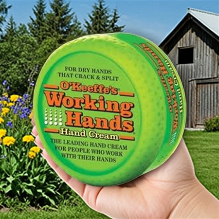 Fragrance-free hand repair cream for workers and farmers