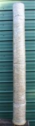 Rolled straw blanket 8 feet wide by 112 feet long for erosion control and seed protection