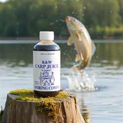R&W Blue Label Carp Juice 6 oz bottle fishing attractant