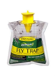 Rescue Disposable Fly Trap - Effective Outdoor Fly Control, Non-Toxic and Safe for Children and Pets, Convenient and Easy to Use, Available Online at Piedmont Farm and Garden Spartanburg SC