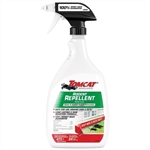 Tomcat Rodent Repellent Ready-to-Use spray bottle with essential oils formula