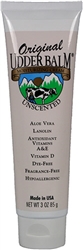 Udder Balm Unscented 3 oz. Tube - Portable and fragrance-free balm providing soothing and protective care for chapped, cracked, and irritated skin in animals. Available online at Piedmont Farm and Garden Spartanburg SC